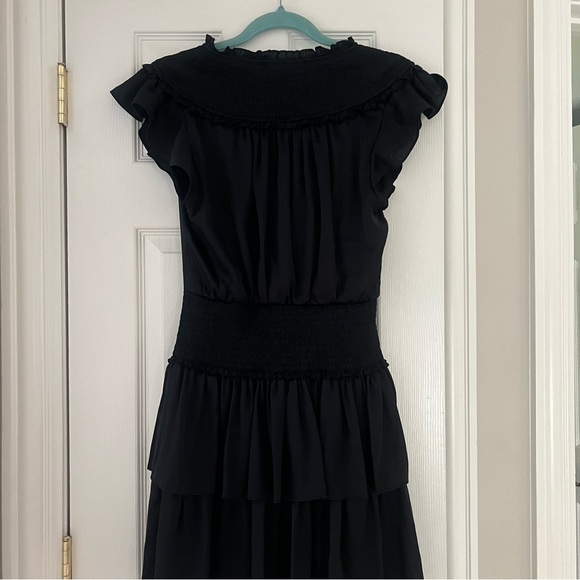 Bcbgmaxazria tired ruffle dress small - Picture 9 of 12